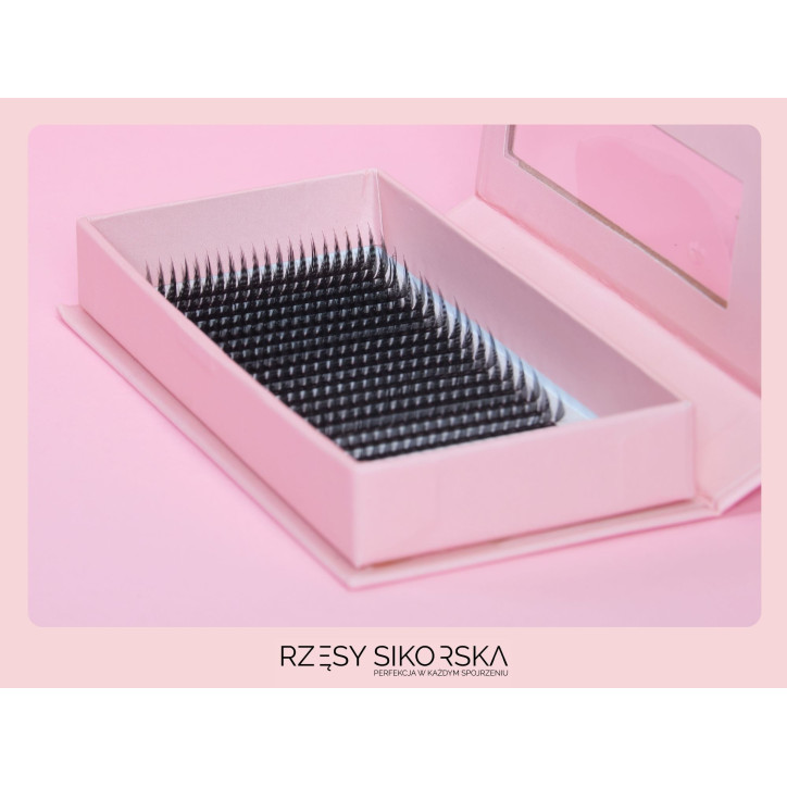 Rzęsy Sikorska Premium Anime Black (Piórka) - Mix Palette Rzęsy Sikorska Premium Anime Black (Piórka) - Mix Palette