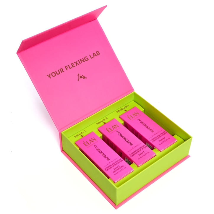 Elan - ZESTAW SUPERSONIC 2.0 (Serum 1 PINK - do rzęs) Elan - ZESTAW SUPERSONIC 2.0 (Serum 1 PINK - do rzęs)