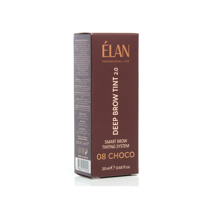 Elan - SBTS 08 CHOCO naturalny brąz 2.0 farba do brwi (20ml)