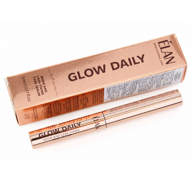 Elan - GLOW DAILY - Serum pielęgnacyjne do brwi i rzęs 5ml