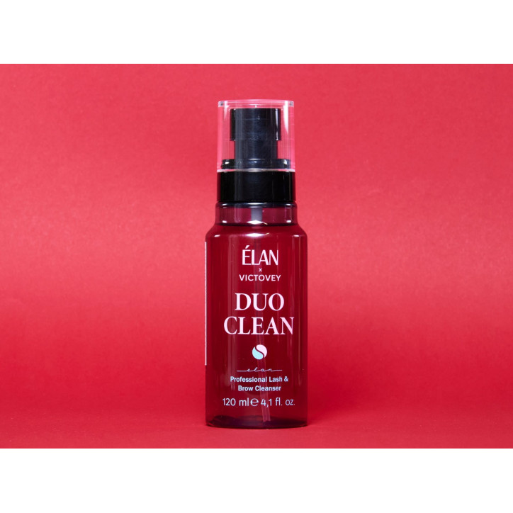 Elan - DuoClean: Profesjonalny płyn do mycia rzęs i brwi 120ml Elan - DuoClean: Profesjonalny płyn do mycia rzęs i brwi 120ml