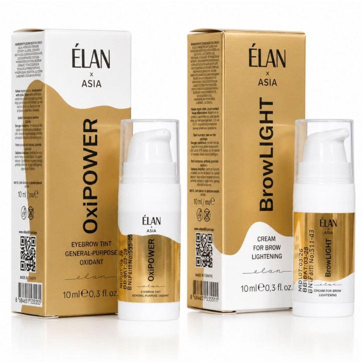 Elan - System do rozjaśniania brwi OxiPOWER + BrowLIGHT Elan - System do rozjaśniania brwi OxiPOWER + BrowLIGHT