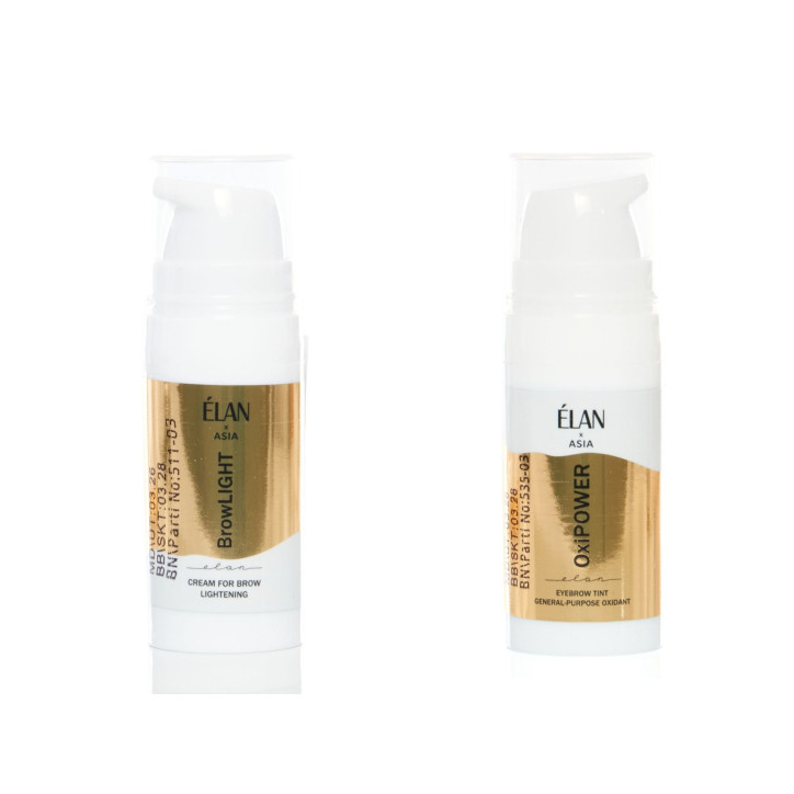 Elan - System do rozjaśniania brwi OxiPOWER + BrowLIGHT Elan - System do rozjaśniania brwi OxiPOWER + BrowLIGHT