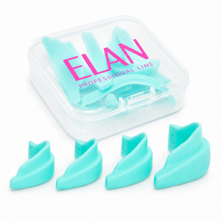 Elan - SOFT FLEX KIT – Zestaw silikonowych wałków do laminacji rzęs 8szt.