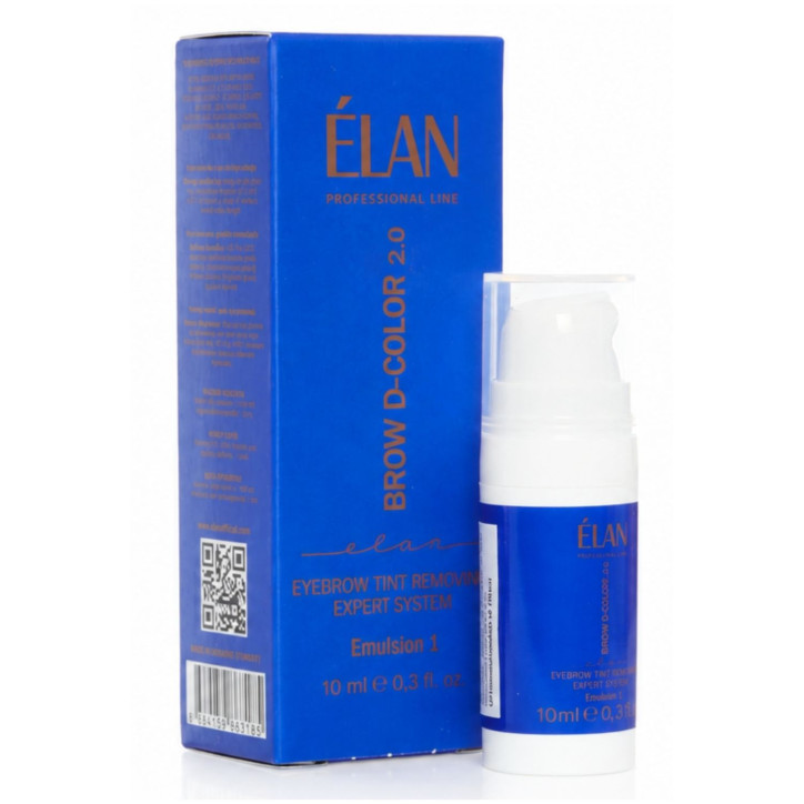 Elan - BROW D-COLOR 2.0 Emulsja 1 Dekoloryzacja Brwi