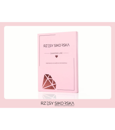 Rzęsy Sikorska - Gotowe Kolorowe Kępki Rzęs 4D/0,07 (1200 szt. 10-13)