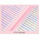 Gotowe Kolorowe Kępki Rzęs 4D/0,07/C (1200 szt. 10-13) Rainbow – Mix Palette Gotowe Kolorowe Kępki Rzęs 4D/0,07/C (1200 szt. 10-13) Rainbow – Mix Palette