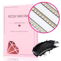 Gotowe Kępki Rzęs 2D/0,07 (1200 szt.) Black – Single Palette