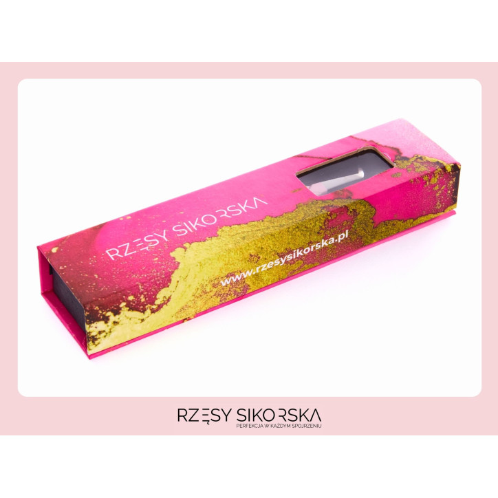 Pęseta do rzęs Diamond No. 6 Light Volume | Rzęsy Sikorska