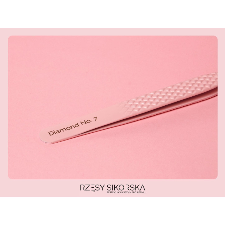 Pęseta do rzęs Diamond No. 7 Light Volume | Rzęsy Sikorska Pęseta do rzęs Diamond No. 7 Light Volume | Rzęsy Sikorska