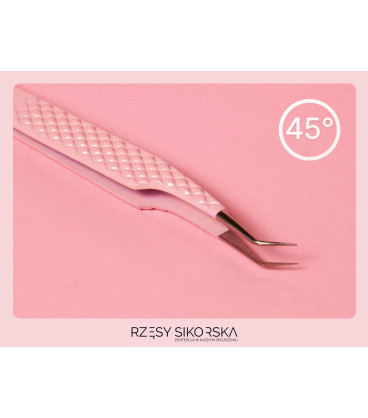 Pęseta do Rzęs Diamond No. 3 (1:1, Wet Look) | Rzęsy Sikorska