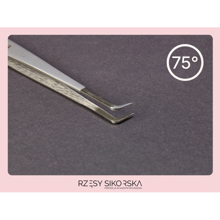 Pęseta do rzęs Prestige No. 3 Light / Mid Volume | Rzęsy Sikorska