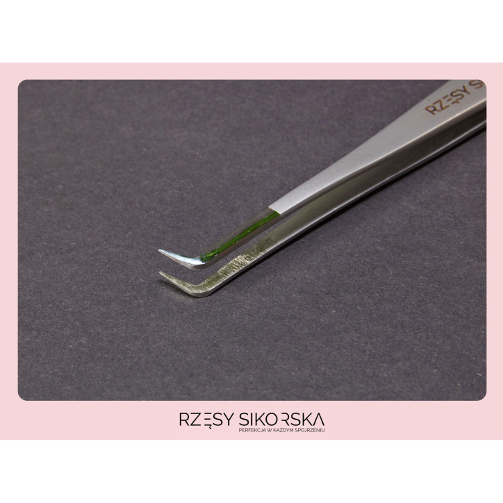 Pęseta do rzęs Prestige No. 3 Light / Mid Volume | Rzęsy Sikorska
