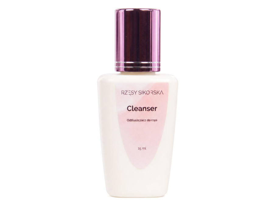 Cleanser do Rzęs 15 ml (Odtłuszczacz) | Rzęsy Sikorska