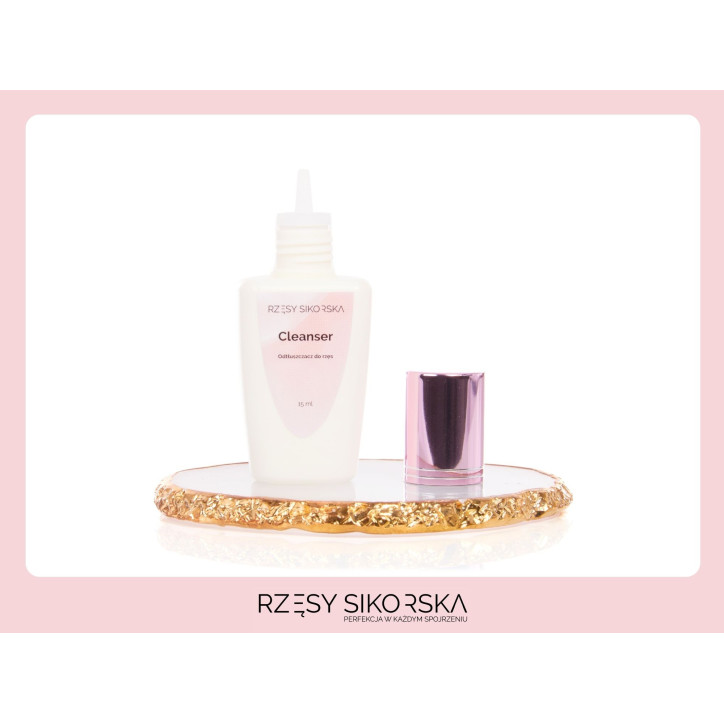 Cleanser (odtłuszczacz) do Rzęs 15ml | Rzęsy Sikorska