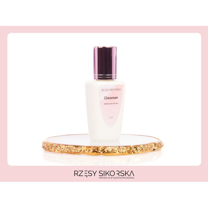 Cleanser (odtłuszczacz) do Rzęs 15ml | Rzęsy Sikorska