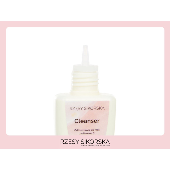 Cleanser do Rzęs z Witaminą C (L-ascorbic) 15ml | Rzęsy Sikorska Cleanser do Rzęs z Witaminą C (L-ascorbic) 15ml | Rzęsy Sikorska