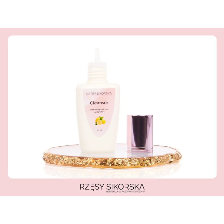 Cleanser do Rzęs z Witaminą C (L-ascorbic) 15ml | Rzęsy Sikorska Cleanser do Rzęs z Witaminą C (L-ascorbic) 15ml | Rzęsy Sikorska
