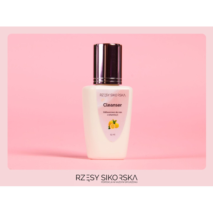 Cleanser do Rzęs z Witaminą C (L-ascorbic) 15ml | Rzęsy Sikorska Cleanser do Rzęs z Witaminą C (L-ascorbic) 15ml | Rzęsy Sikorska