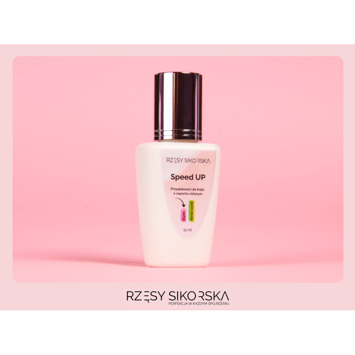 Przyspieszacz do kleju (Speed Up) – 15 ml - Fast| Rzęsy Sikorska