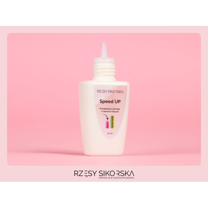 Przyspieszacz do kleju (Speed Up) – 15 ml - Fast| Rzęsy Sikorska