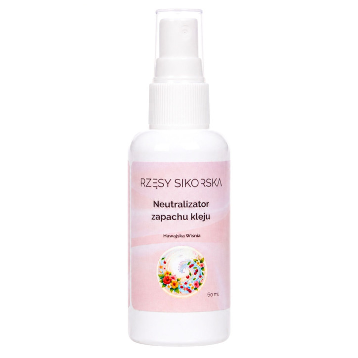 Neutralizator oparów kleju Rzęsy Sikorska – Hawajska Wiśnia 60 ml Neutralizator oparów kleju Rzęsy Sikorska – Hawajska Wiśnia 60 ml