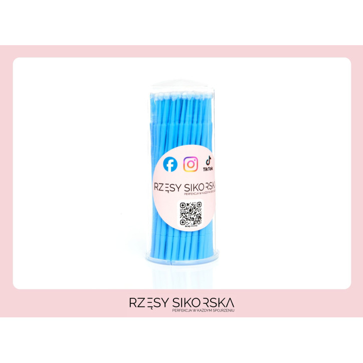 Aplikatory Mikroszczoteczki (Microbrush) Regular – 100 szt. Aplikatory Mikroszczoteczki (Microbrush) Regular – 100 szt.