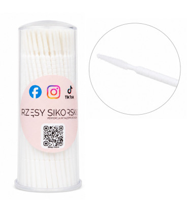 Aplikatory Mikroszczoteczki (Microbrush) Cylinder – 100 szt.