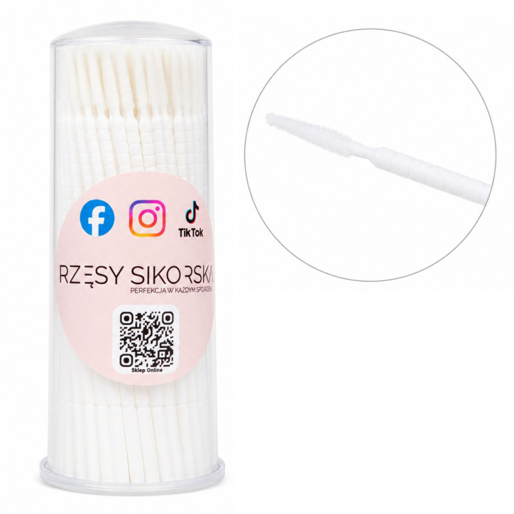 Aplikatory Mikroszczoteczki (Microbrush) Cylinder – 100 szt.