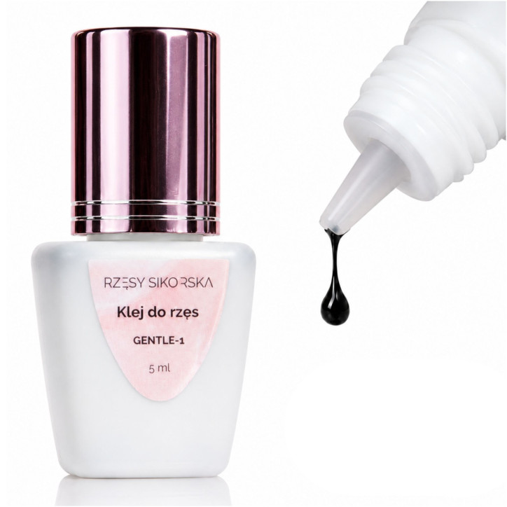 Klej do rzęs Rzęsy Sikorska Gentle-1 (5 ml)