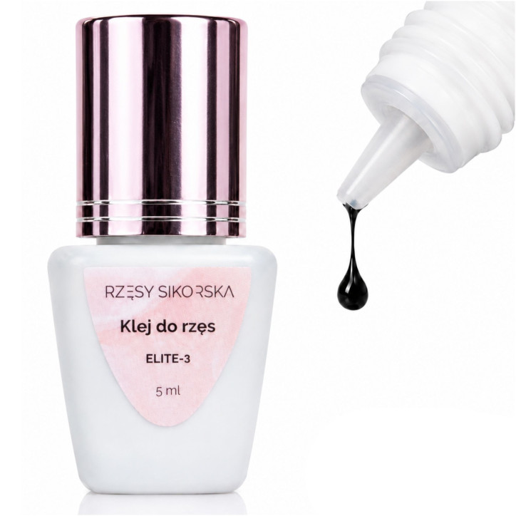 Klej do rzęs Rzęsy Sikorska Elite-3 (5 ml)