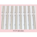 Gotowe Wąskie Kępki Rzęs 4D/0,07 (1800 szt. 6-13) Dark Brown – Mix Palette Gotowe Wąskie Kępki Rzęs 4D/0,07 (1800 szt. 6-13) Dark Brown – Mix Palette