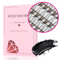 Gotowe Kępki Rzęs 5D/0,07 (1200 szt. 6-13) Black Double Wispy – Mix Palette
