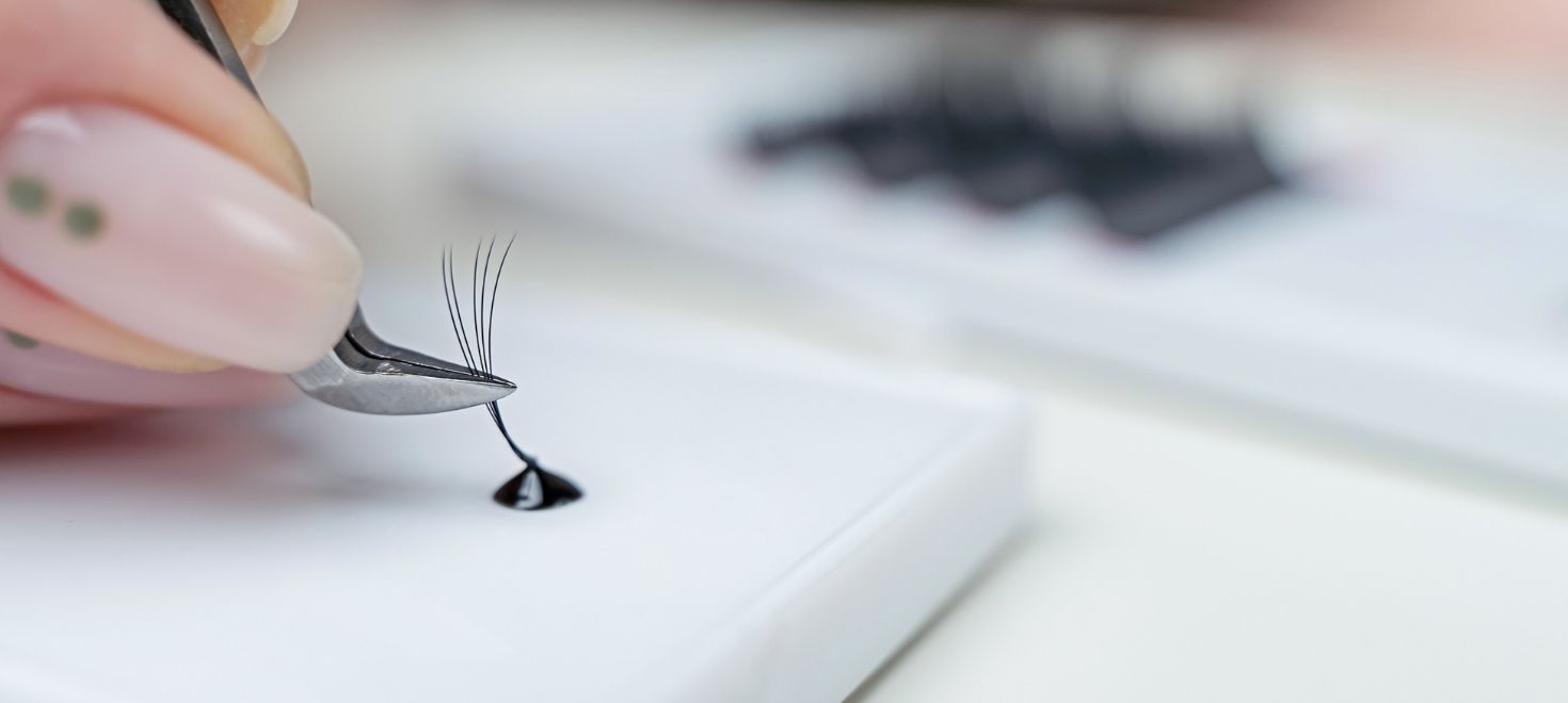 Klej do rzęs 0,5s do pracy zimą w suchym powietrzu sezonu grzewczego